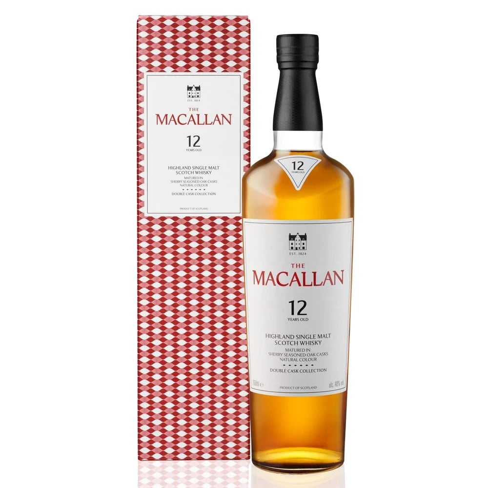The Macallan Double Cask 12 Year Old Speyside Single Malt Scotch Whisky 750ml bottle