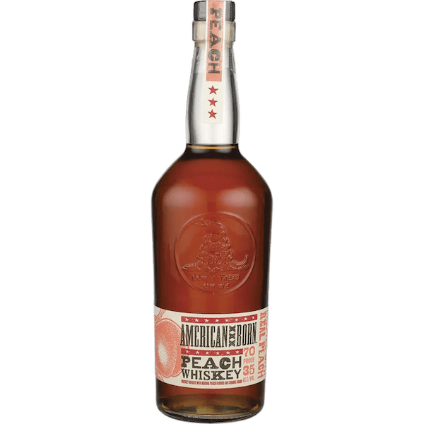 American Born Whiskey Peach - Liquor On Broadway