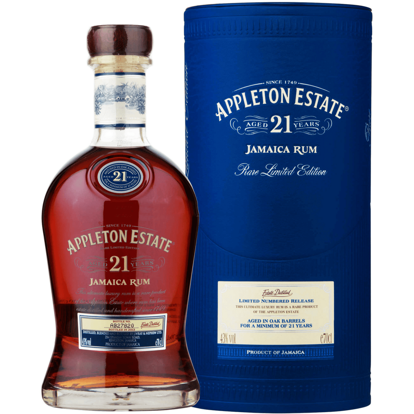 Appleton Estate 21 Year Old Jamaica Rum 750 ML - Liquor On Broadway