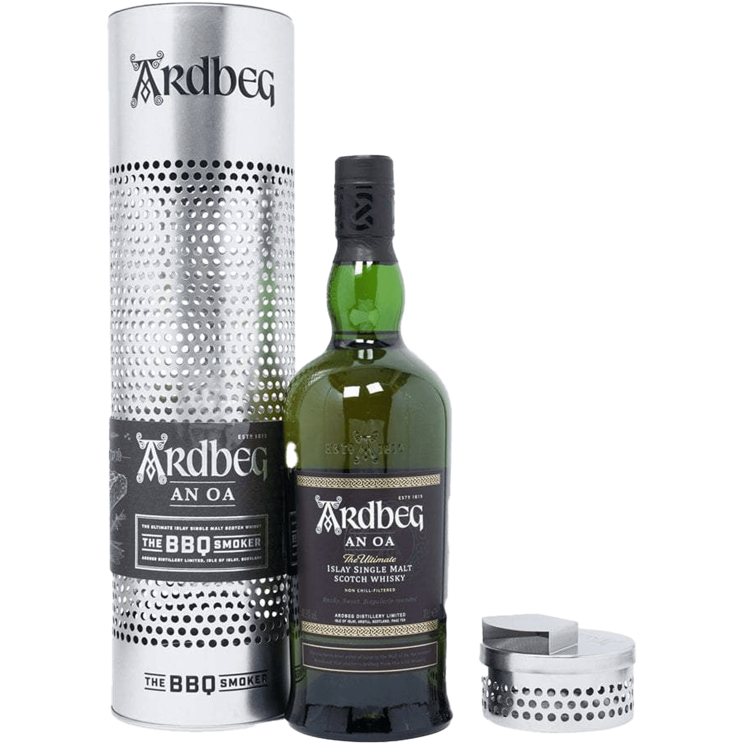 Ardbeg An Oa Scotch Whisky - BBQ Smoker Gift Pack - Liquor On Broadway