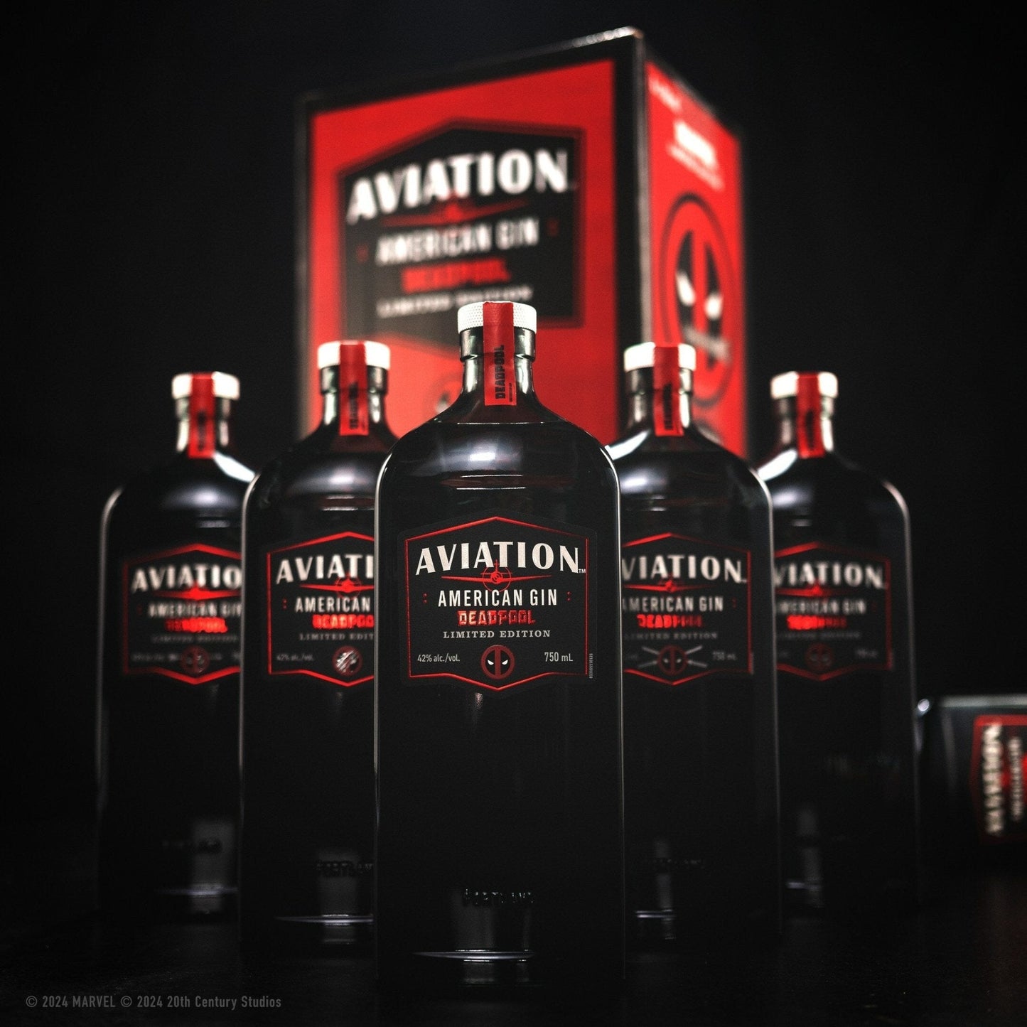 Aviation American Gin (Deadpool Edition) 750ml - Liquor On Broadway