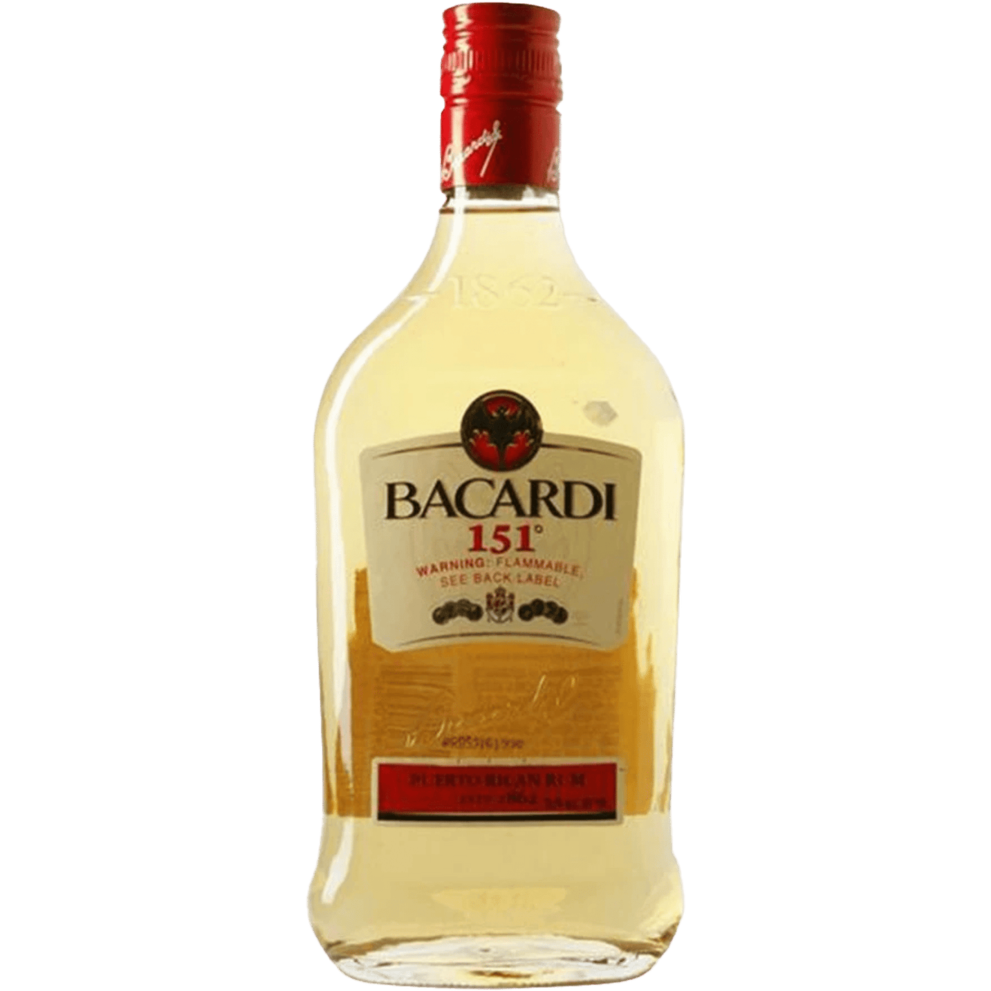 Bacardi 151 Puerto Rican Rum (200 ML) - Liquor On Broadway