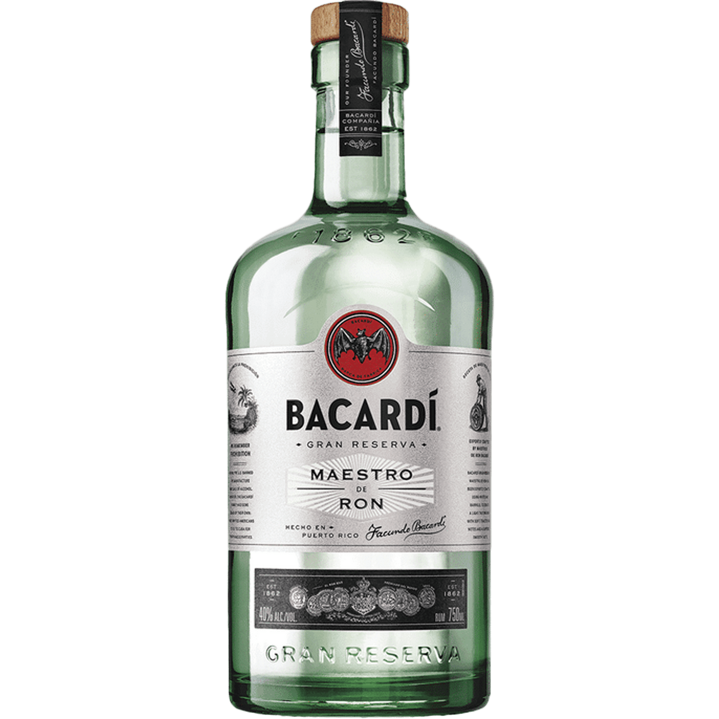 Bacardi Maestro De Ron Reserva Rum - Liquor On Broadway