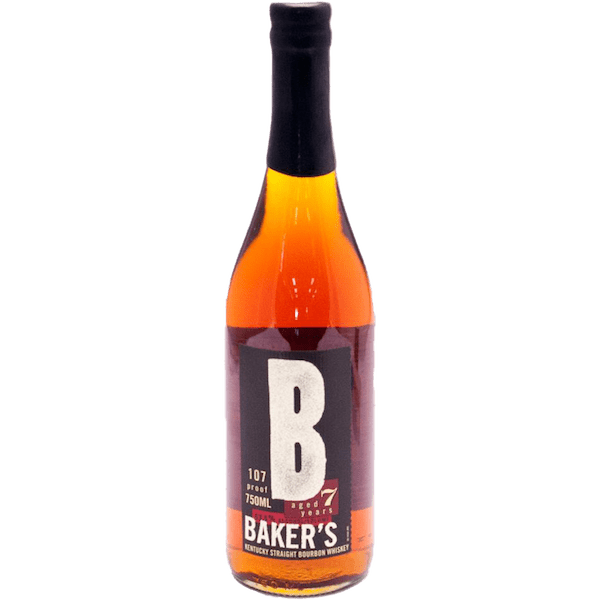 Baker's Single Barrel 7 Year Bourbon Whiskey - Old Bottle - Liquor On Broadway