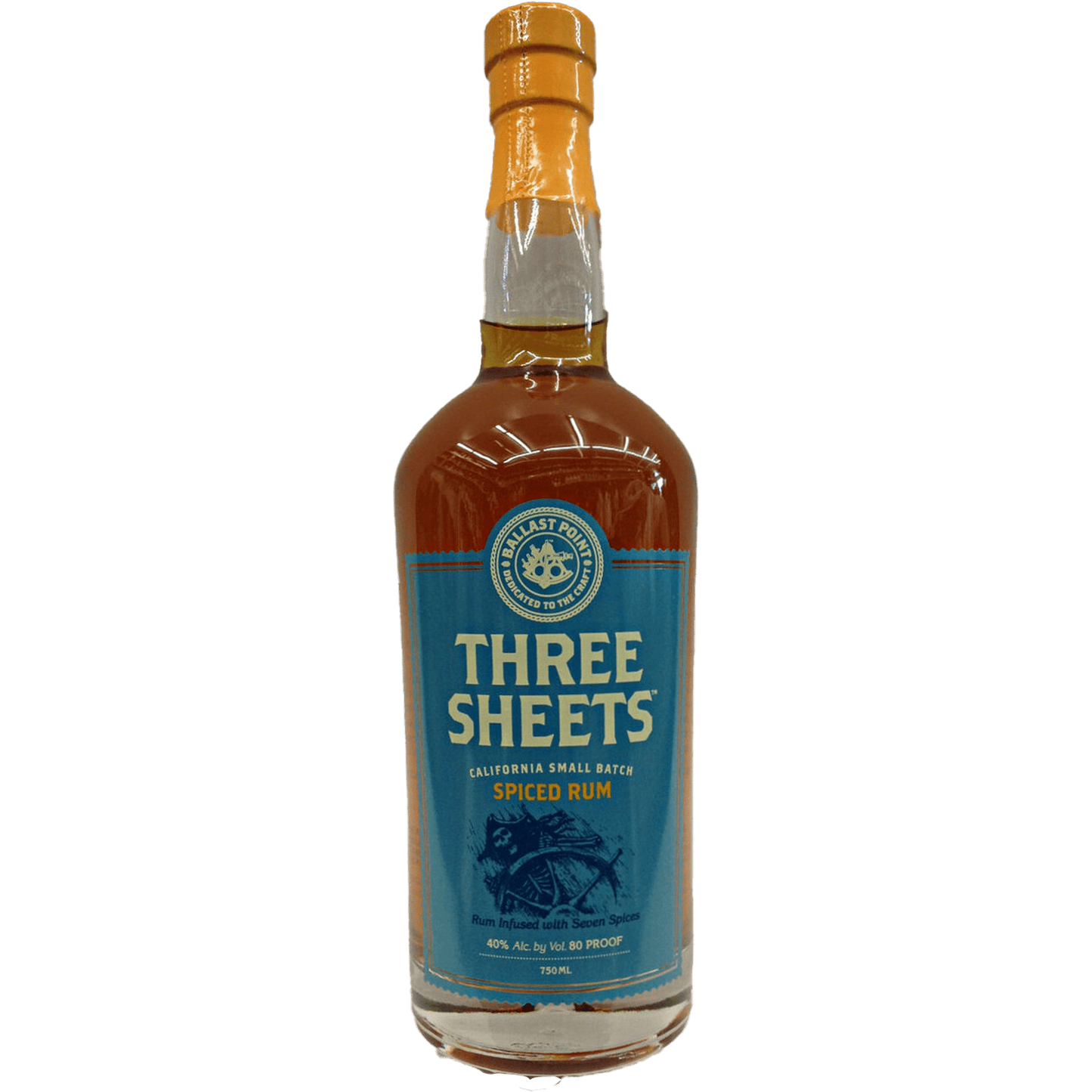 Ballast Point - Three Sheets Spiced Rum - Liquor On Broadway