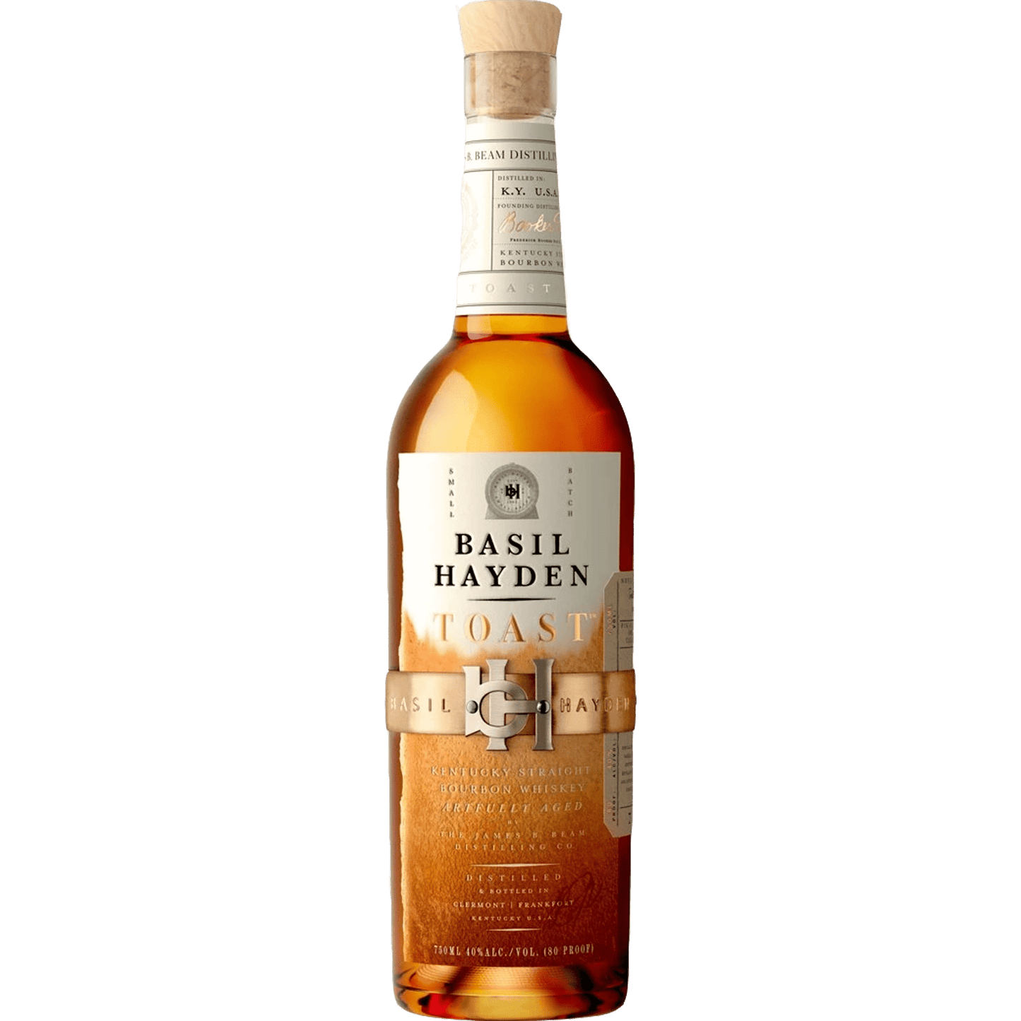 Basil Hayden Toast – 80 Proof – 750 ml
