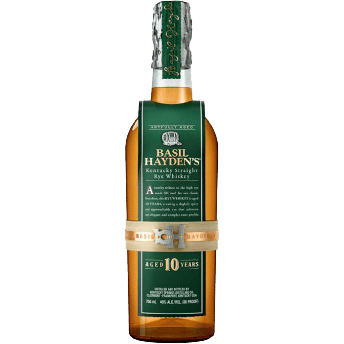 Basil Hayden 10 Year Rye – 80 Proof – 750 ml