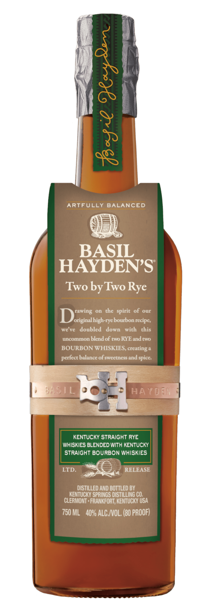 Basil Haydens Two By Two Rye Whiskey - Liquor On Broadway