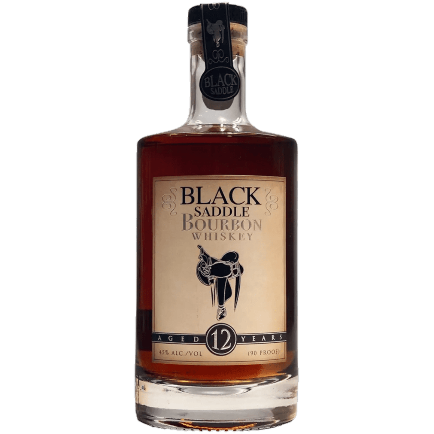Black Saddle 12 Year Old Straight Bourbon Whiskey - Liquor On Broadway