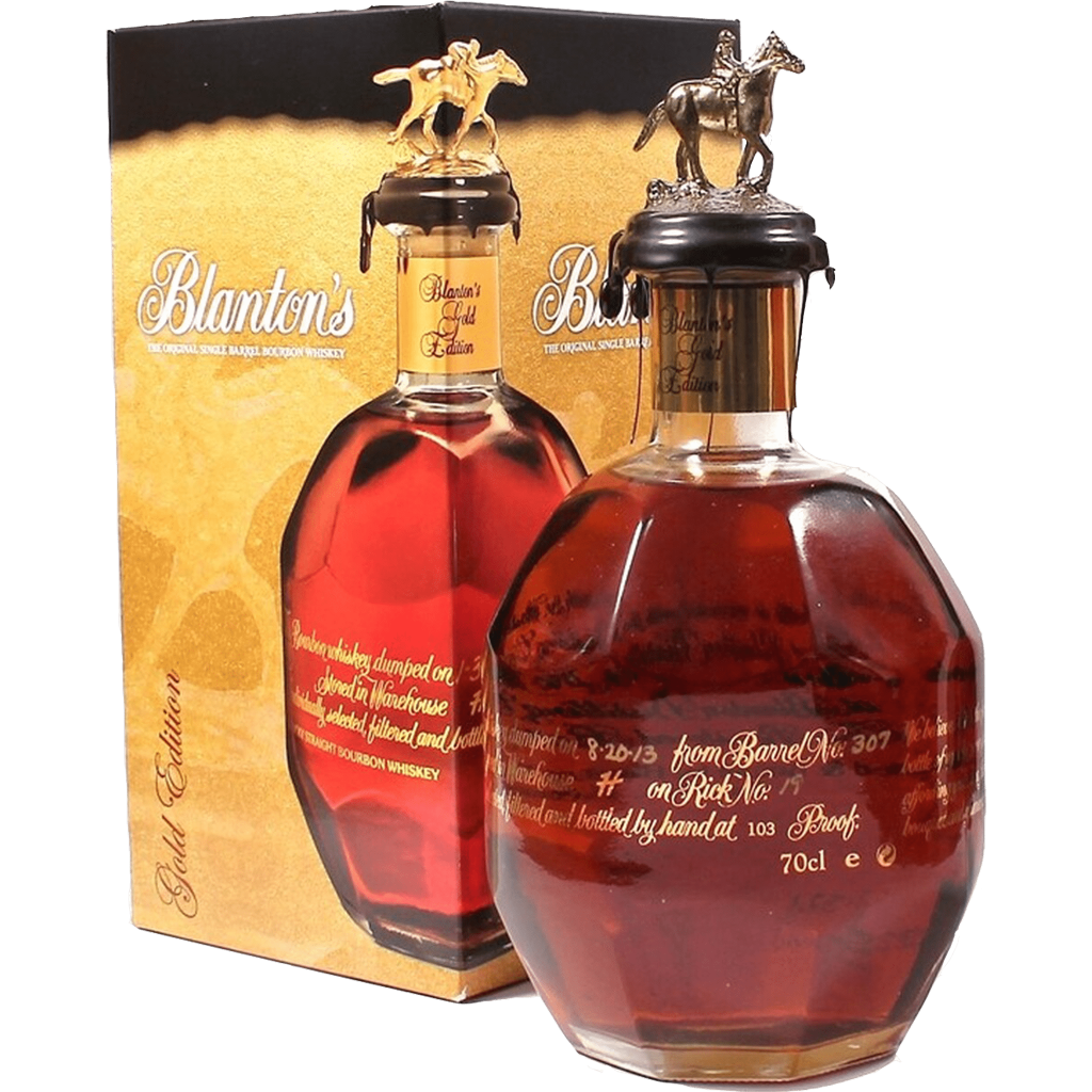 Blanton's Gold Edition Single Barrel Kentucky Straight Bourbon Whiskey 750ml front bottle