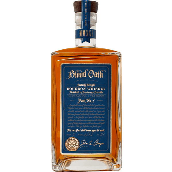 Blood Oath Pact No. 7 Bourbon 750ml bottle
