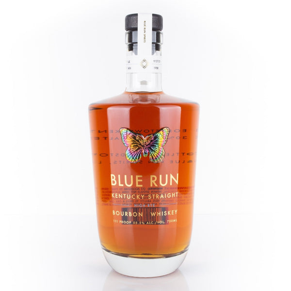 Blue Run High Rye Kentucky Straight Bourbon Whiskey 750ml front bottle