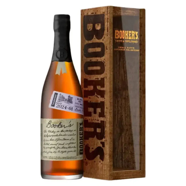 Bookers 2024-01 Springfield Batch 124.5 Proof Bourbon 750ml bottle