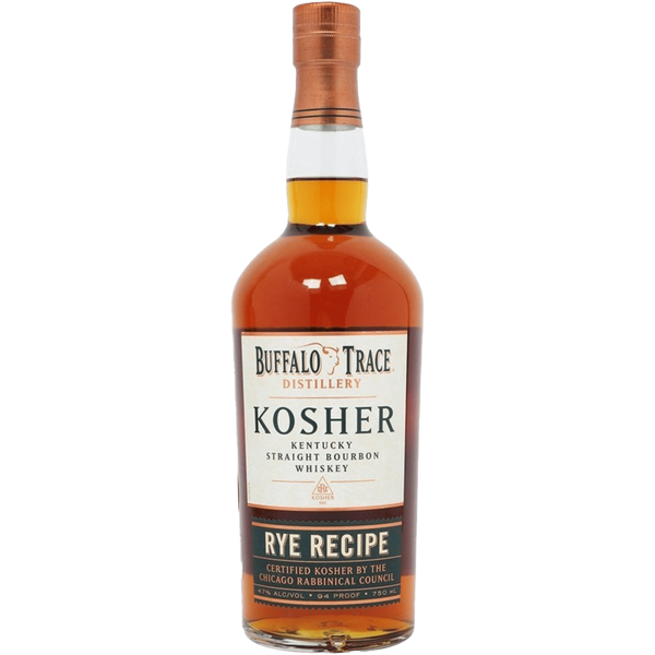 Buffalo Trace Kosher Rye Recipe Bourbon Whiskey 750ml bottle