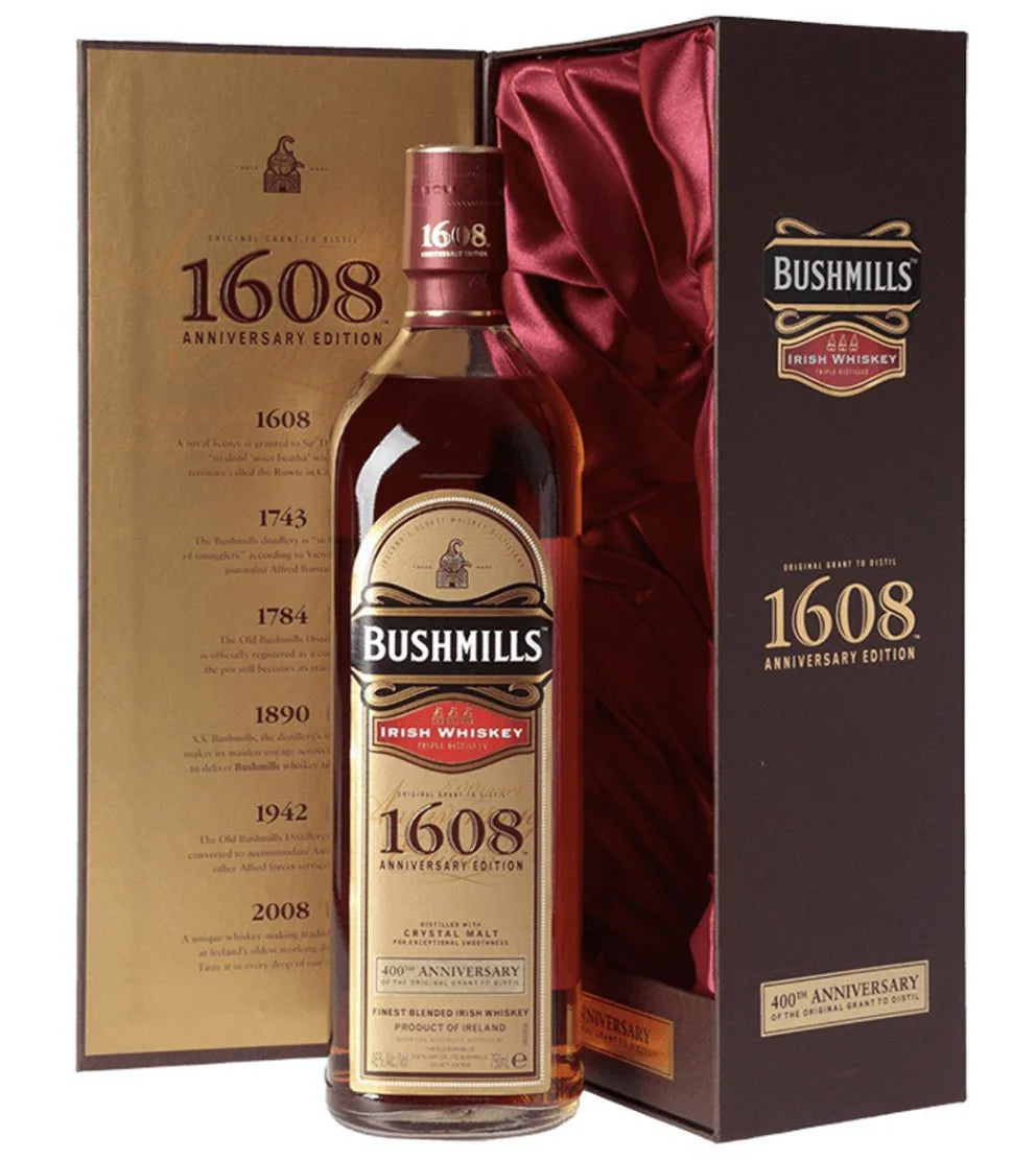 Bushmills 1608 400th Anniversary Blended Whiskey - Liquor On Broadway