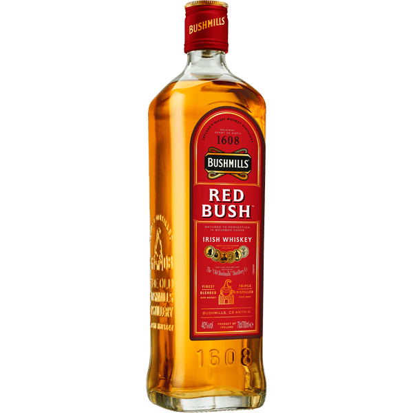 Bushmills Red Bush Irish Whiskey 750ml front bottle