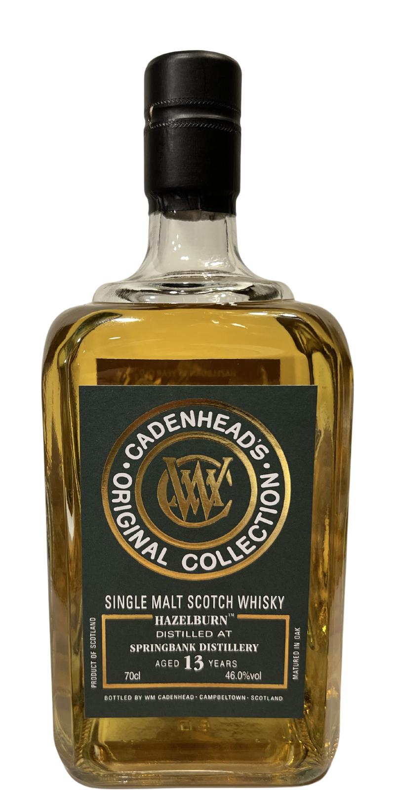 Cadenhead Hazelburn 13 Years 750ml - Liquor On Broadway