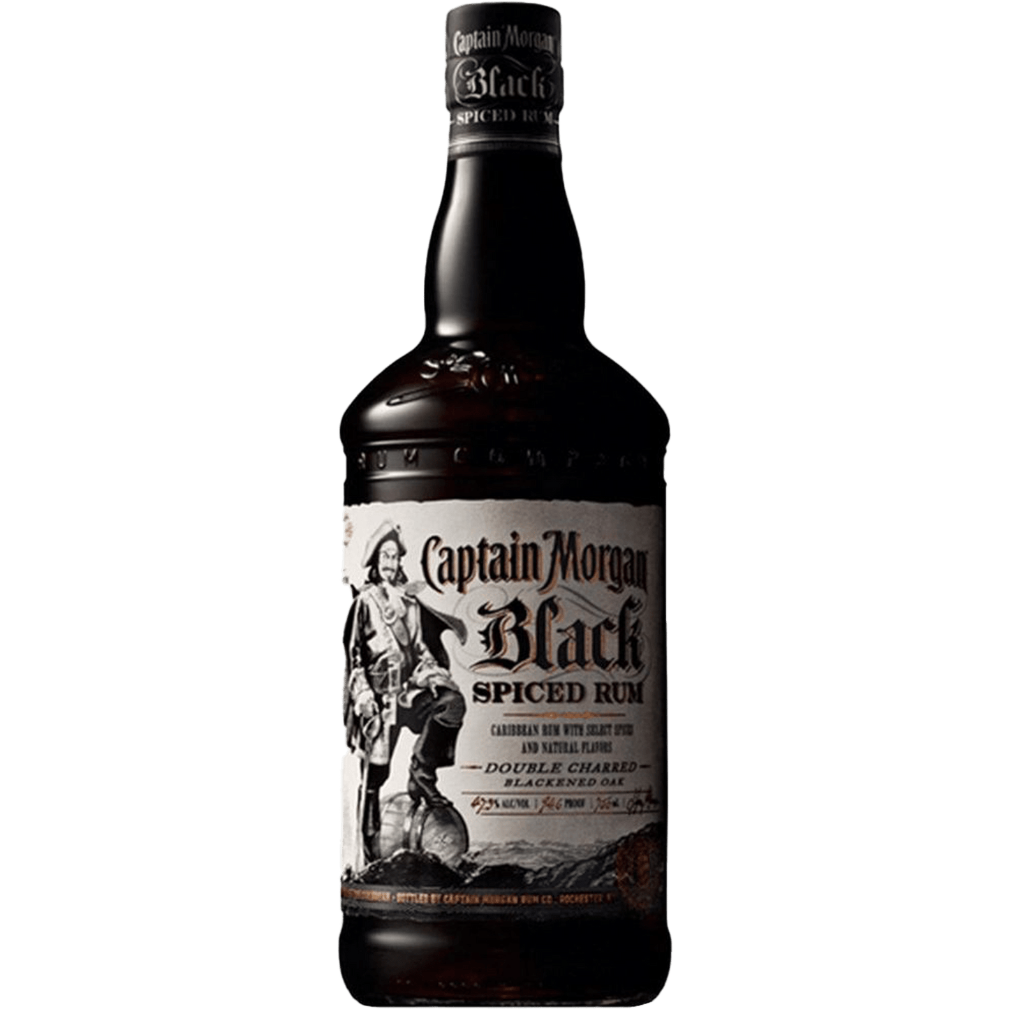 Captain Morgan Black Spiced Rum 750ml - Liquor On Broadway
