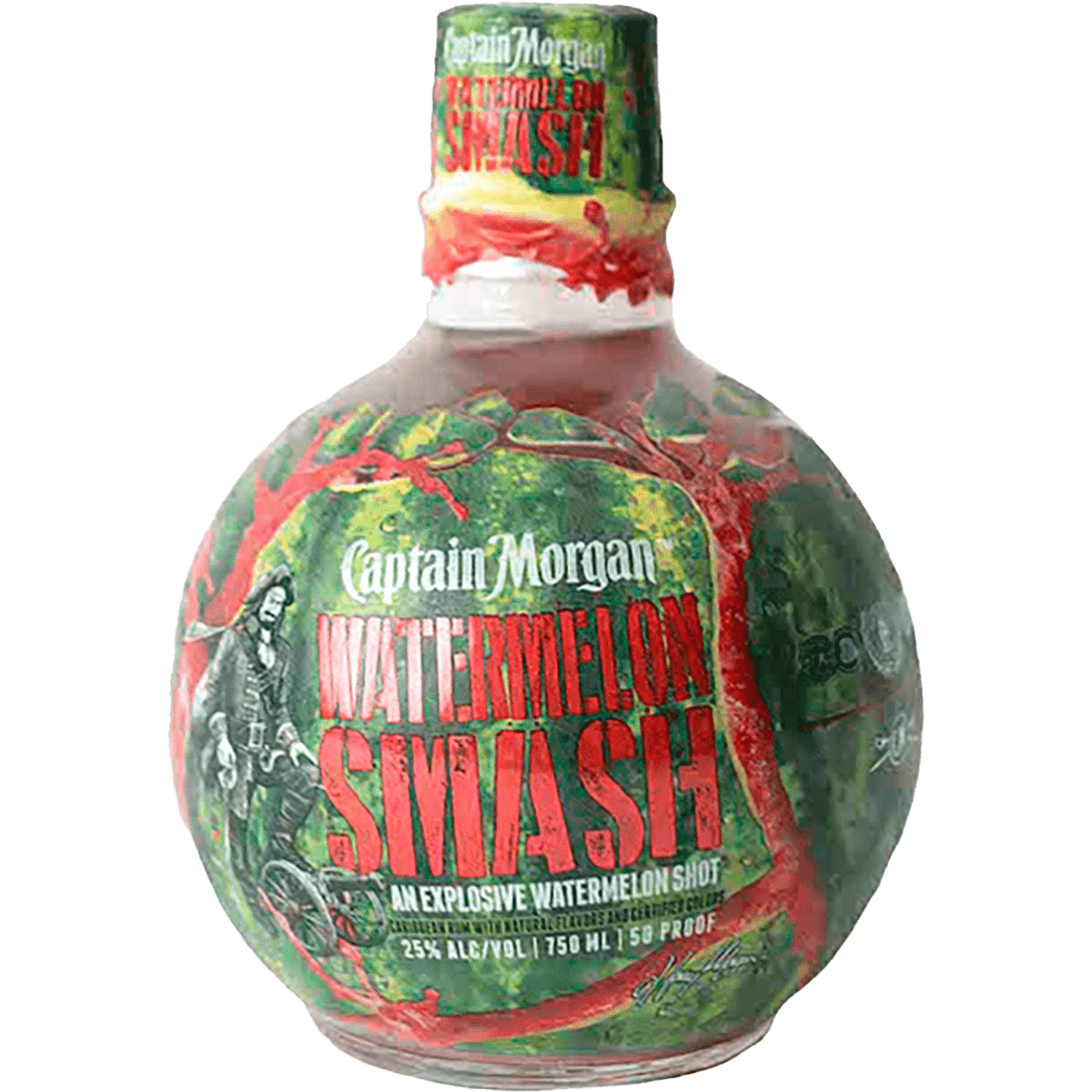 Captain Morgan Watermelon Smash 750ml - Liquor On Broadway