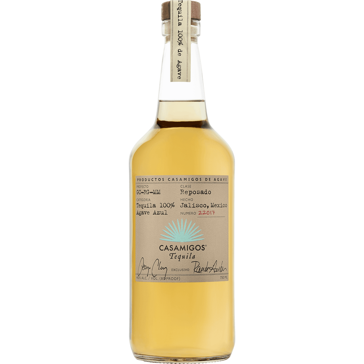 Casamigos Reposado Tequila 750ml bottle