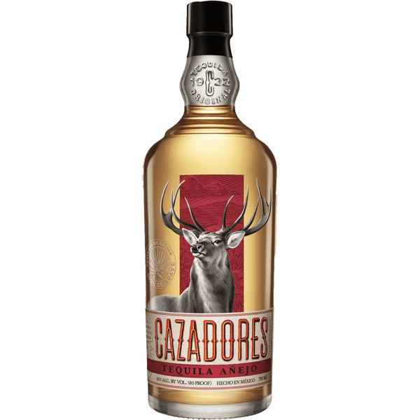 Cazadores Anejo Tequila 750ml front bottle