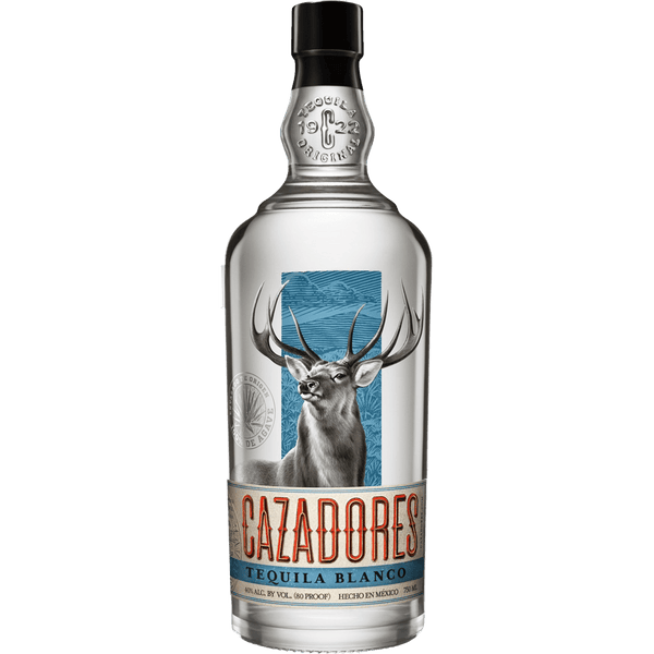 Cazadores Blanco Tequila 750ml front bottle