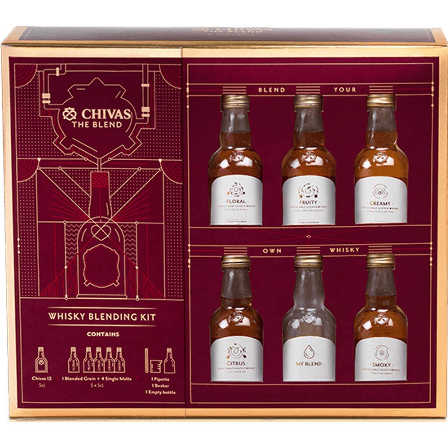 Chivas Regal - Whisky Blending Kit (50ml) - Liquor On Broadway