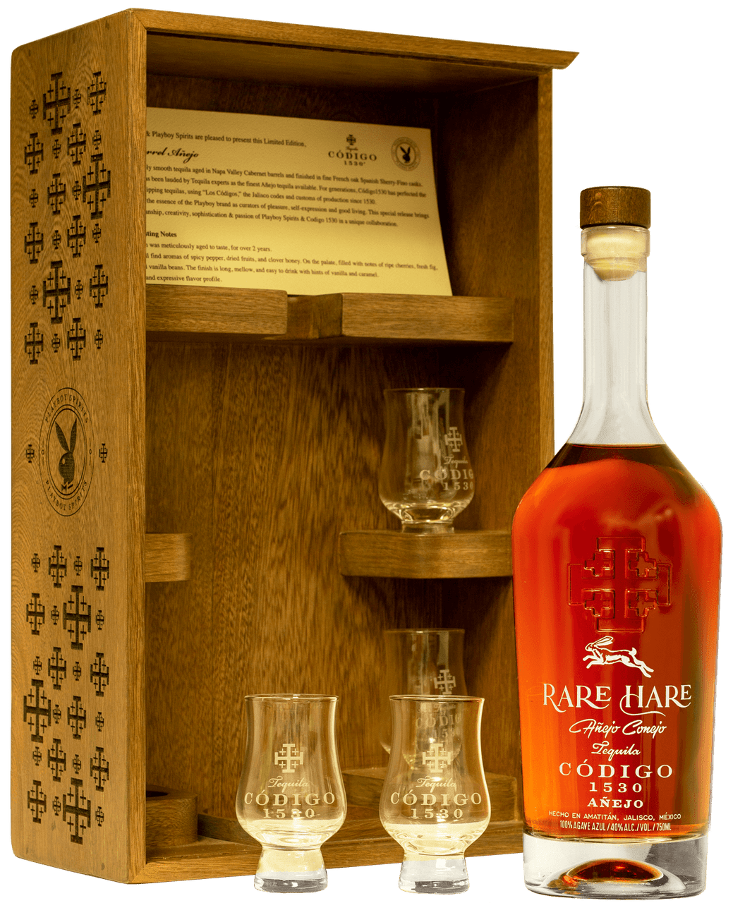 Codigo 1530 Rare Hare Anejo Conejo Double Barrel Tequila Anejo - 750ml - Liquor On Broadway