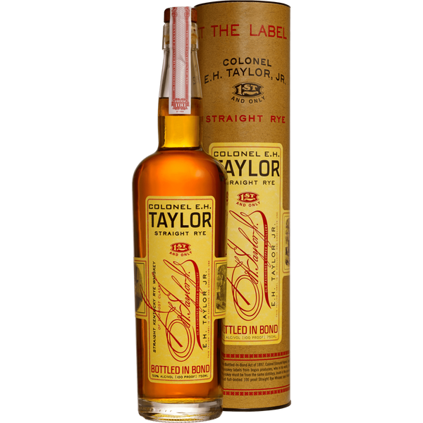 Colonel E.H. Taylor Straight Rye Whiskey 750ml bottle