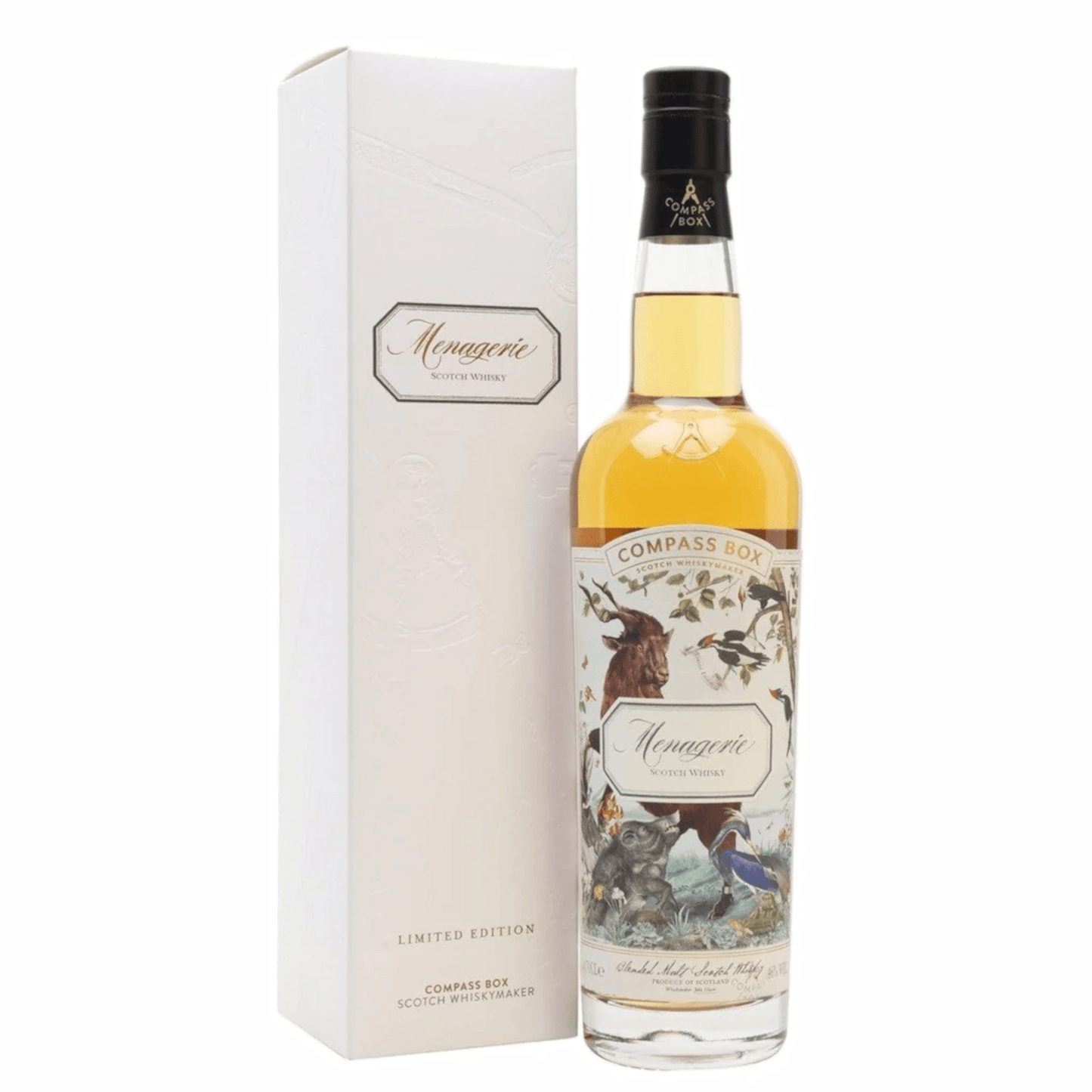 Compass Box Menagerie Limited Edition Blended Malt Scotch Whisky - Liquor On Broadway