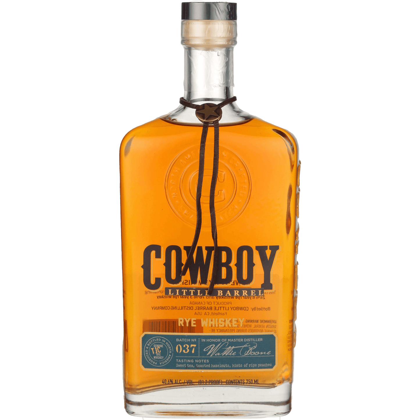 Cowboy Little Barrel Rye Whiskey - Liquor On Broadway