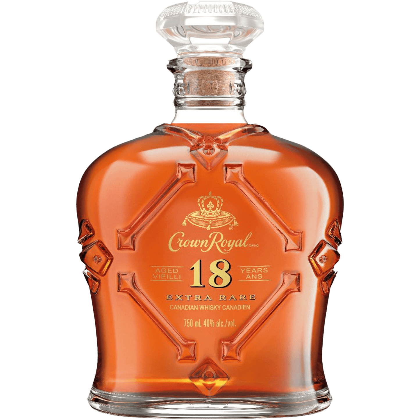 Crown Royal Extra Rare 18 Year Old Blended Canadian Whisky - Liquor On Broadway