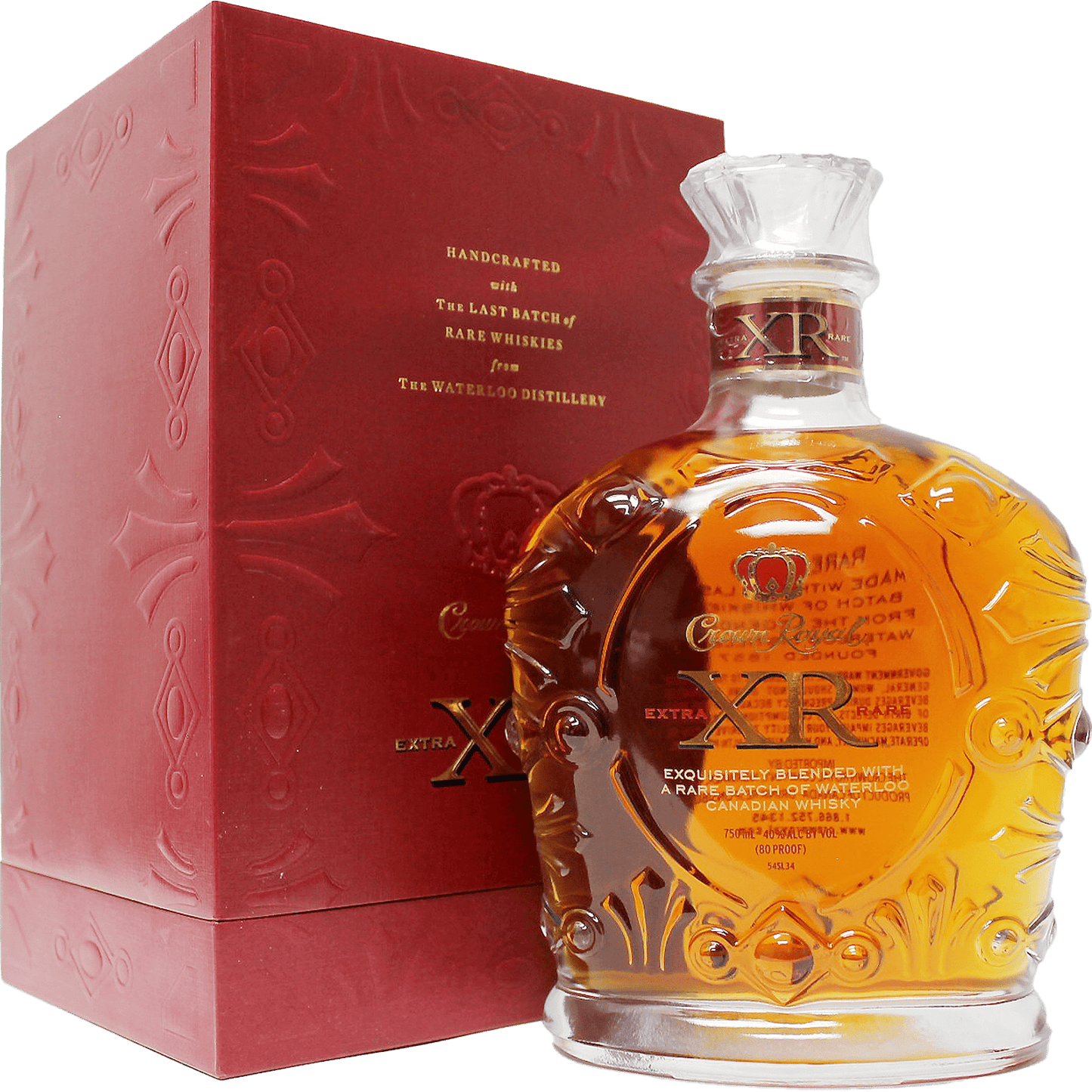 Crown Royal Red Waterloo Edition XR Extra Rare - Liquor On Broadway