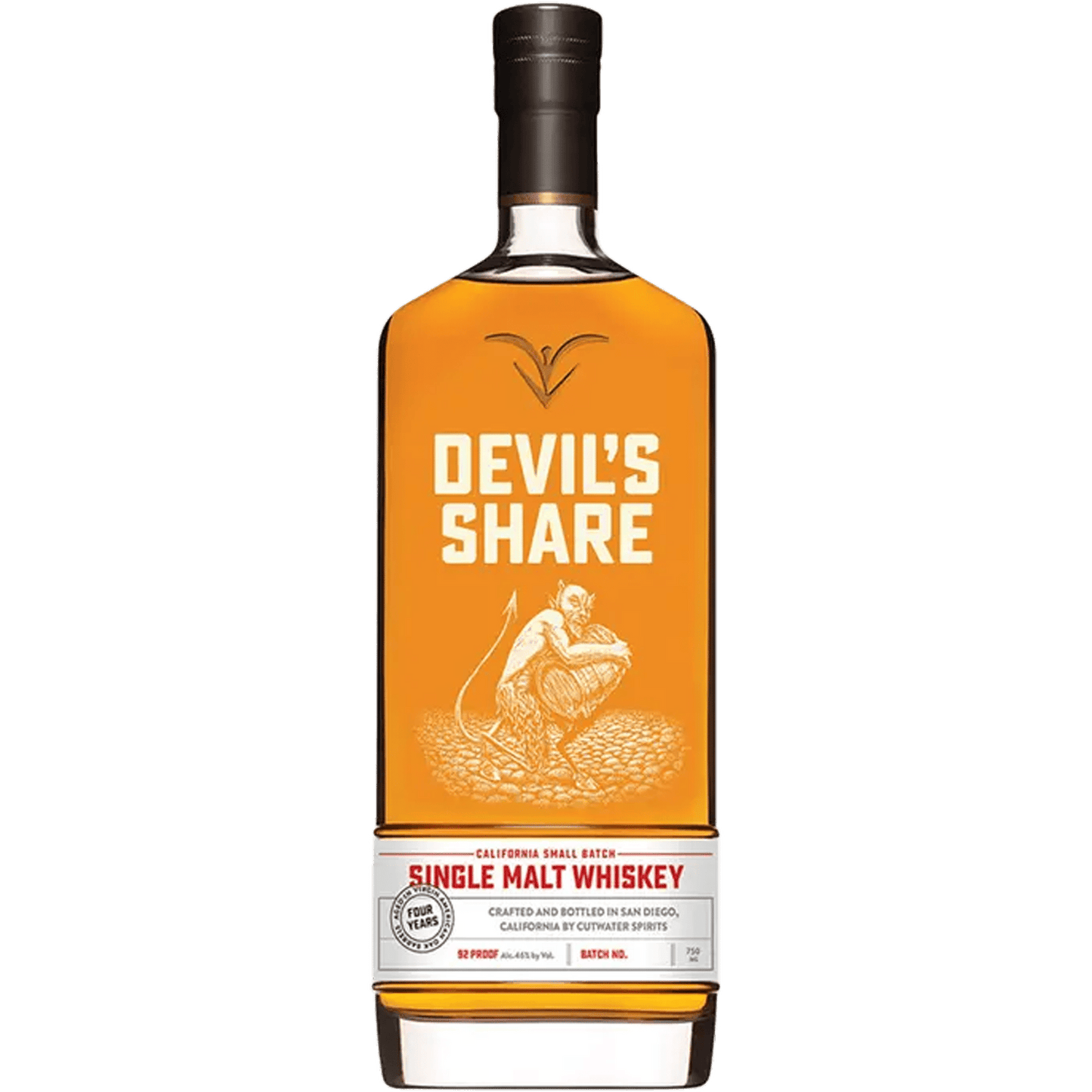 Cutwater Spirits Devil's Share Single Malt Whiskey - Liquor On Broadway