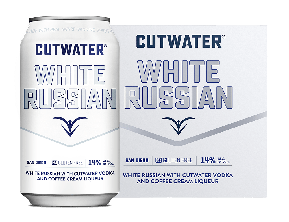 Cutwater White Russian 4 Pack 12 OZ Cans - Liquor On Broadway