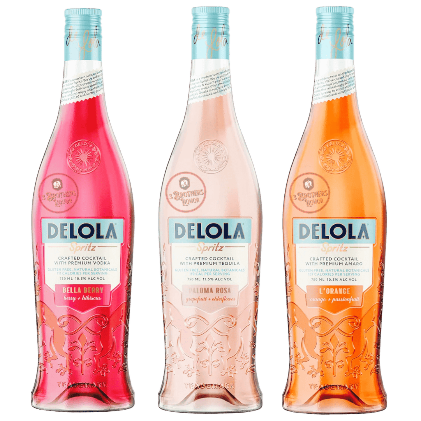 Delola Spritz Bundle 3Pks By Jennifer Lopez - Liquor On Broadway