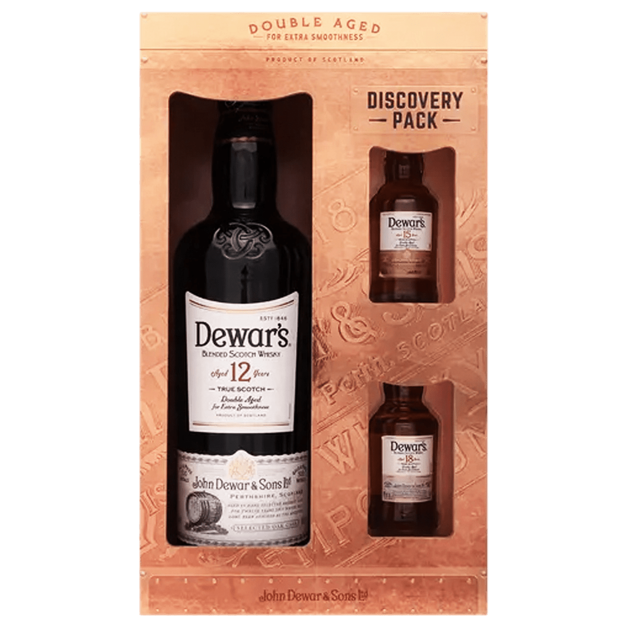 Dewar's 12 Year With Two 50mls Gift - Liquor On Broadway