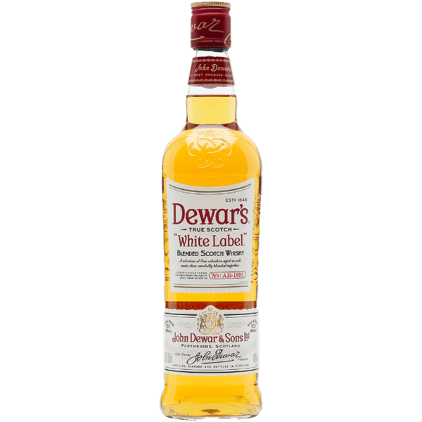 Dewar's White Label Blended Scotch Whisky 750ml bottle