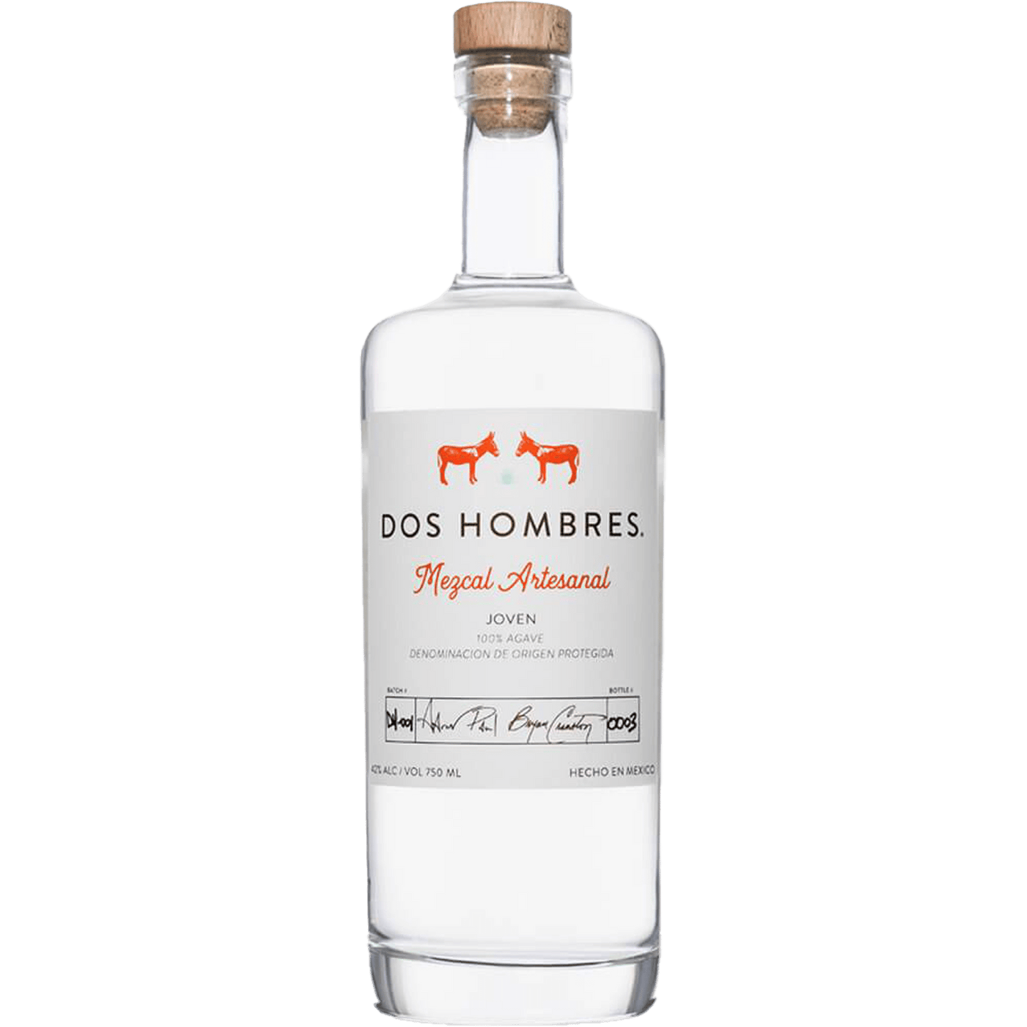 Dos Hombres Mezcal Joven - Liquor On Broadway