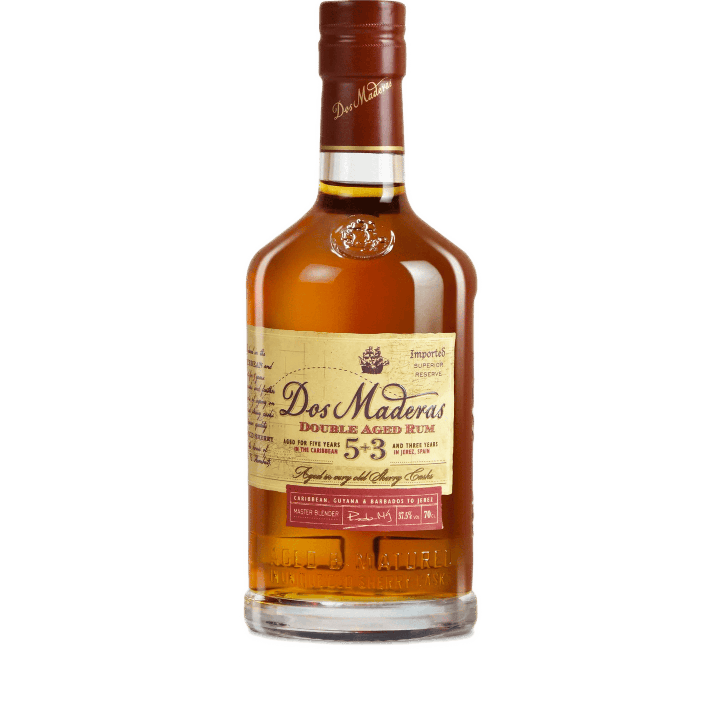 Dos Maderas Double Aged Rum 5+3 750ml - Liquor On Broadway
