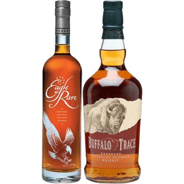 Eagle Rare 10 Year & Buffalo Trace Bourbon Bundle 2 bottles