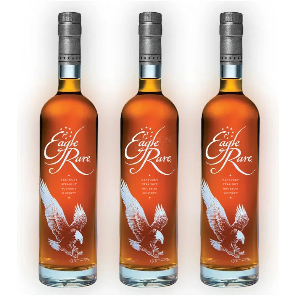 Eagle Rare 10 Year Kentucky Straight Bourbon Whiskey 3-Pack 750ml