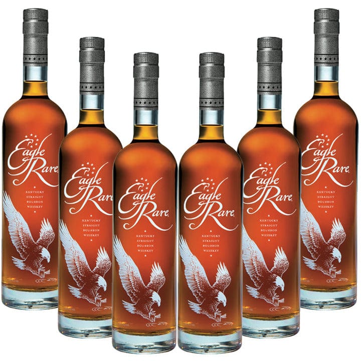 Eagle Rare 10 Year Kentucky Straight Bourbon Whiskey 6-Pack 750ml bottles