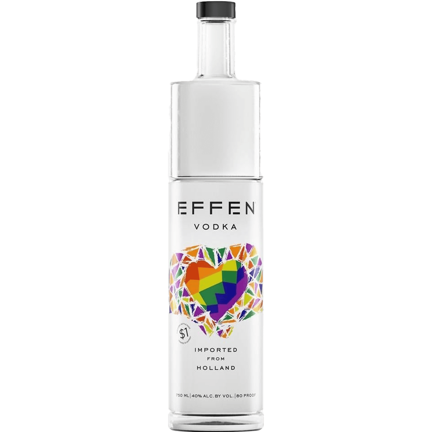 Effen Vodka (Pride Bottle Design 2) - Liquor On Broadway