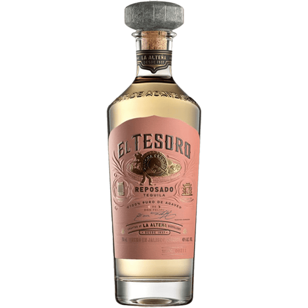 El Tesoro Reposado Tequila 750ml bottle