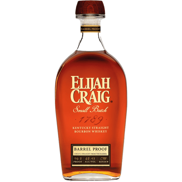 Elijah Craig Barrel Proof C919 136.8 Proof Bourbon 750ml bottle