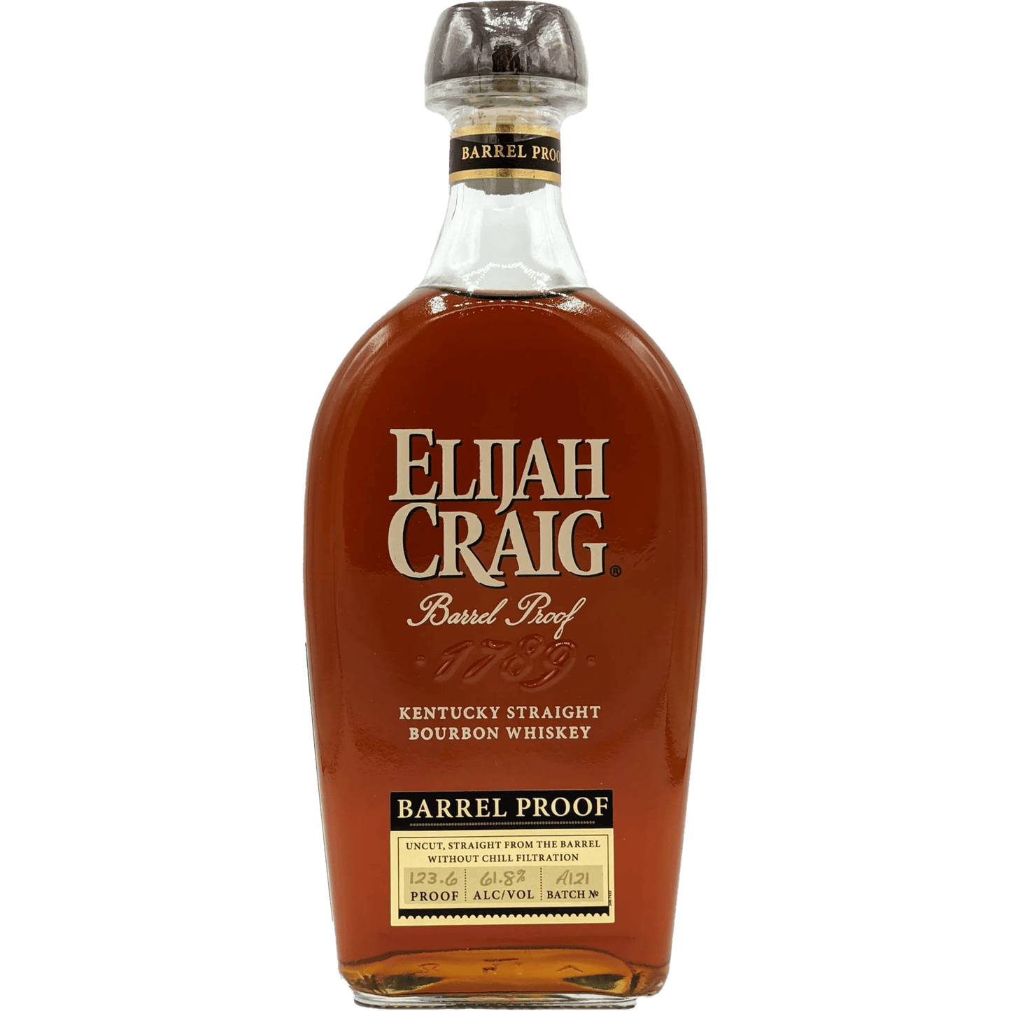 Elijah Craig Barrel Proof Batch A121 – 123.6 Proof – 750 ml