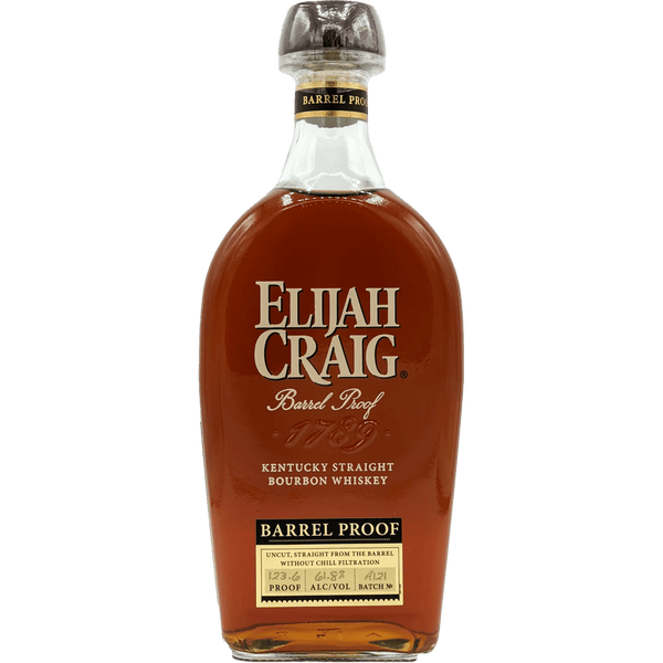 Elijah Craig Barrel Proof Batch A121 – 123.6 Proof – 750 ml