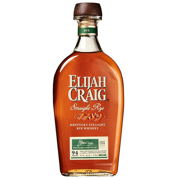 Elijah Craig Straight Rye – 750 ml