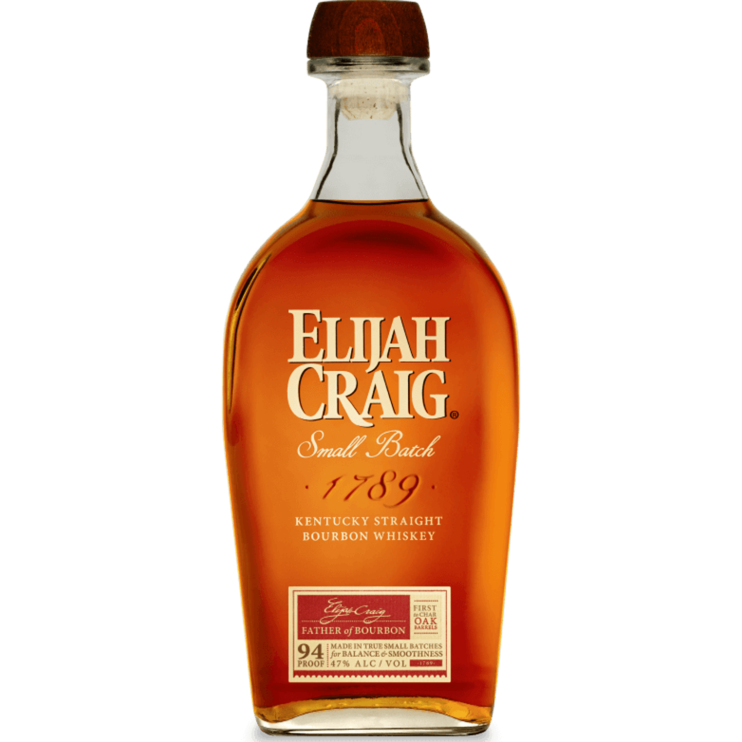 Elijah Craig Small Batch 1789 – 94 Proof – 750 ml